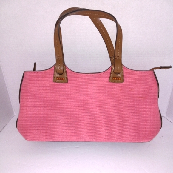 Relic pink canvas handbag with top zip - Picture 4 of 5